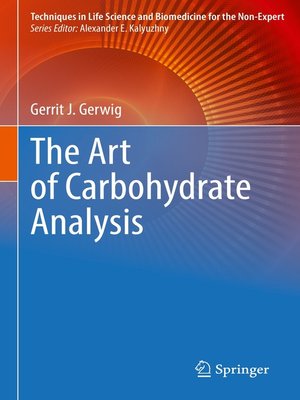 cover image of The Art of Carbohydrate Analysis